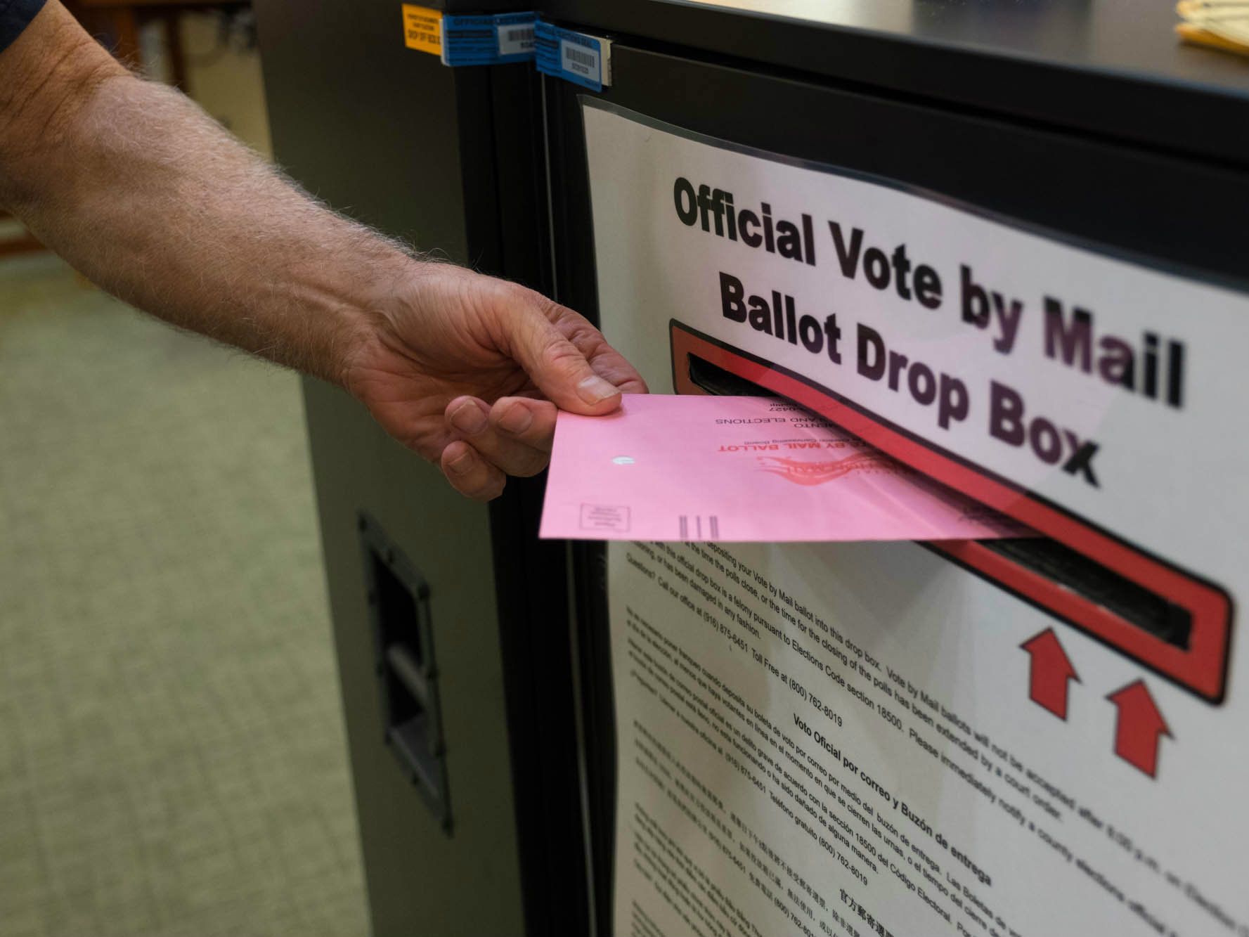 110518californiavotingballotdropboxan p