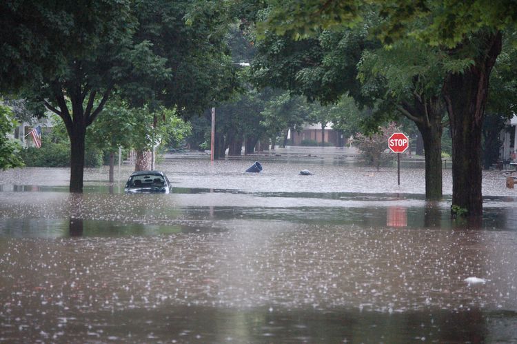 Flooding in the US Midwest June 2008
