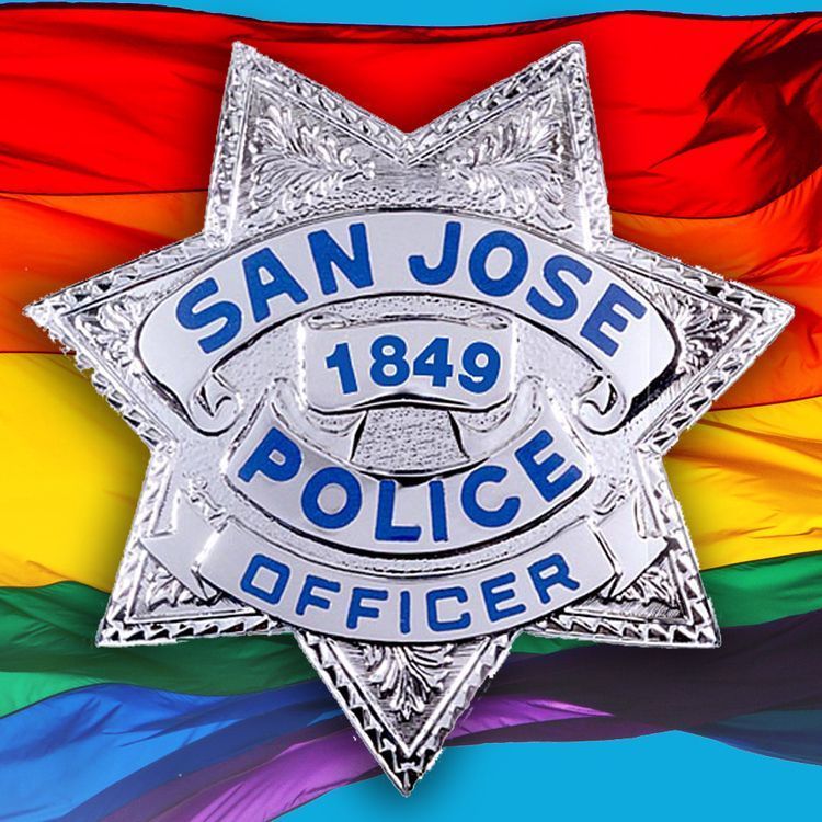 SJPD Rainbow Badge