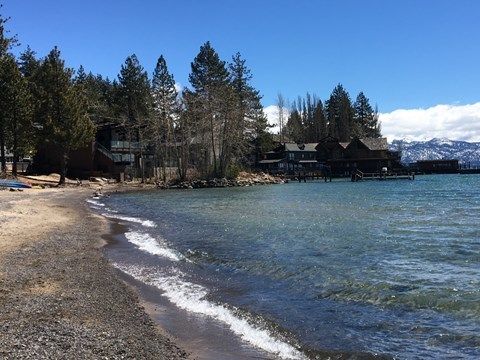 Tahoe shore