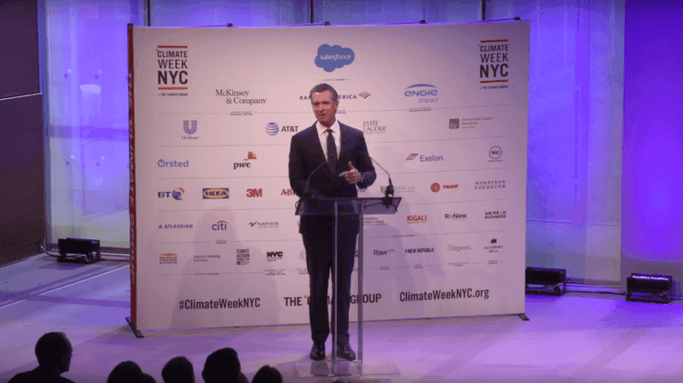 newsom climate week