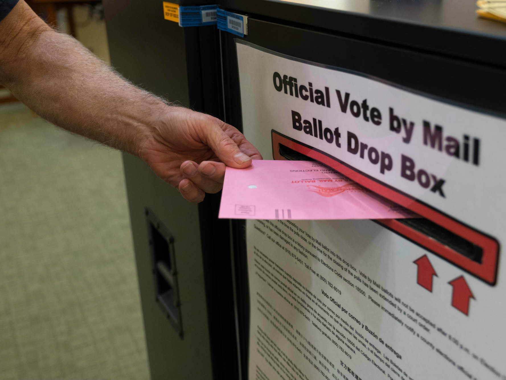 110518californiavotingballotdropboxan p